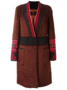 Etro пальто с поясом