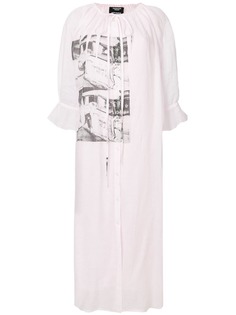Calvin Klein 205W39nyc платье макси с принтом