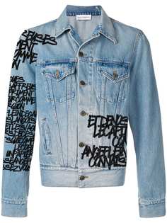 Faith Connexion кастомизируемая джинсовая куртка