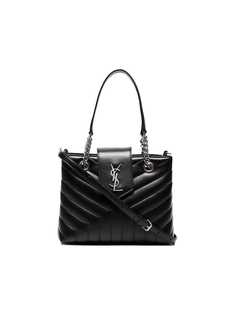 Saint Laurent маленькая стеганая сумка Lou Lou