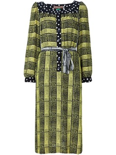 Duro Olowu платье-туника с комбинированным принтом