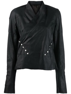 Rick Owens куртка с запахом