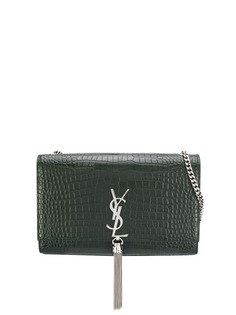 Saint Laurent сумка Kate с кисточкой на цепочке