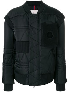 Moncler свободное дутое пальто