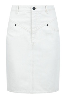 Белая юбка на кокетке Isabel Marant
