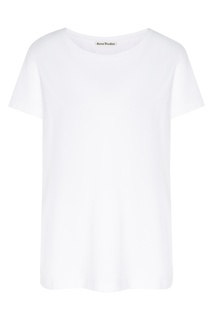 Белая футболка из хлопка Acne Studios