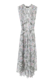 Свободное платье с мелким принтом Isabel Marant