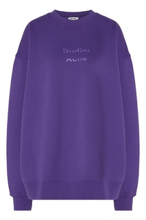 Фиолетовый свитшот Acne Studios