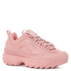 Кроссовки FILA DISRUPTOR PATENT FLAG оранжево-розовый