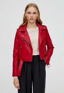 Куртка кожаная Pull&Bear
