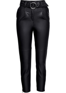 Брюки из искусственной кожи Bonprix