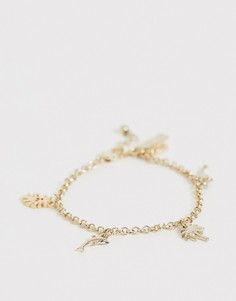 Браслет с подвесками Skinny Dip - Золотой Skinnydip