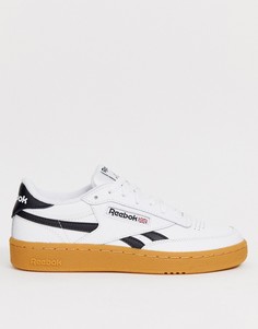 Белые кроссовки на резиновой подошве Reebok Revenge - Белый