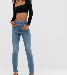 Узкие джинсы в винтажном стиле с завышенной талией ASOS DESIGN Tall Farleigh - Синий