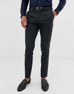 Серые строгие брюки узкого кроя Jack & Jones Intelligence - Серый