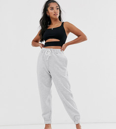 Серые джоггеры с начесом для дома ASOS DESIGN Petite - Серый