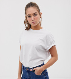 Белая oversize-футболка Bershka - Белый