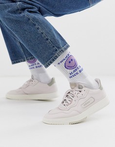 Спортивные носки с принтом thank you have a nice day ASOS DESIGN - Белый