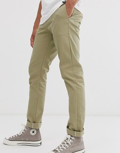 Светло-бежевые брюки скинни Dickies 803 - Светло-бежевый