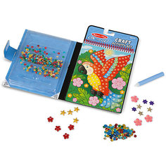 Набор для творчества Melissa & Doug "Аппликация: животные", с блестками