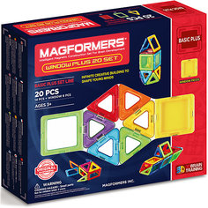 Магнитный конструктор 715001 Window Plus Set 20 set, MAGFORMERS
