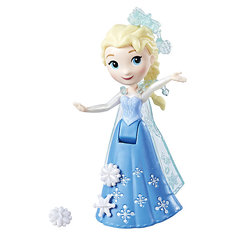 Мини-кукла Disney Princess "Холодное сердце", Эльза с плащом Hasbro