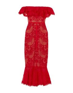 Длинное платье Marchesa Notte