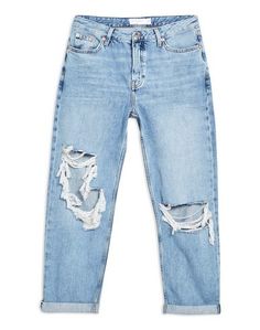 Джинсовые брюки Topshop