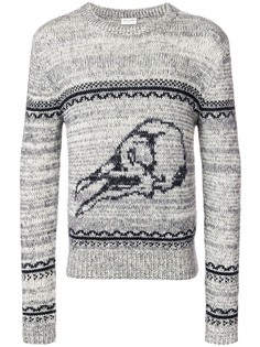 Saint Laurent bird knit sweater