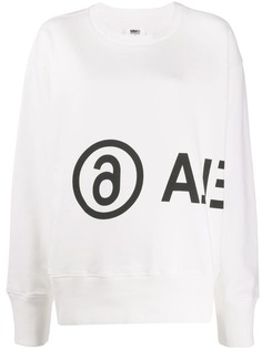 Mm6 Maison Margiela толстовка с логотипом