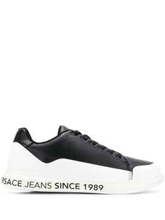 Versace Jeans кроссовки с принтом на подошве