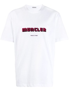 Moncler футболка с логотипом