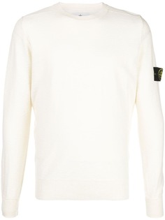 Stone Island толстовка с нашивкой-логотипом