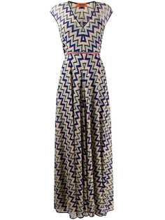 Missoni платье с узором зигзаг