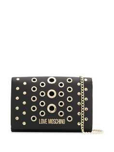 Love Moschino сумка через плечо с люверсами