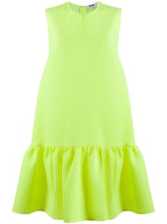 MSGM короткое расклешенное платье