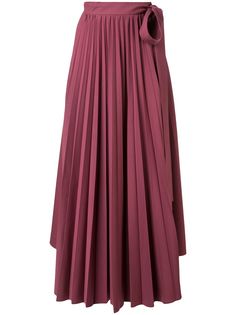 Dalood юбка макси с запахом и складками