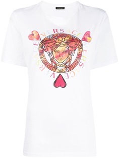 Versace medusa print T-shirt