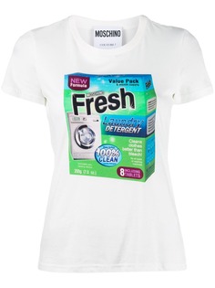 Moschino футболка с принтом