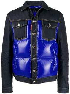 Dsquared2 утепленная джинсовая куртка