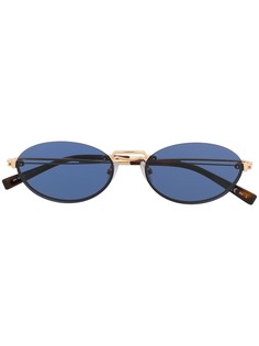 Max Mara солнцезащитные очки в овальной оправе