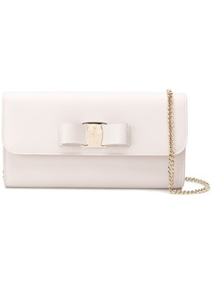 Salvatore Ferragamo клатч с бантом