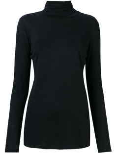 Majestic Filatures turtleneck fitted top