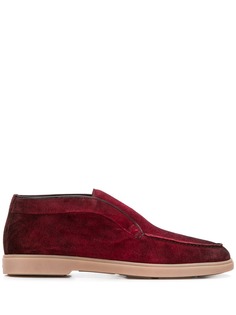 Santoni лоферы без застежки