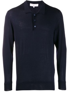 Orlebar Brown рубашка-поло с длинными рукавами