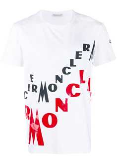 Moncler футболка с логотипом