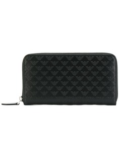 Emporio Armani кошелек на молнии с логотипом