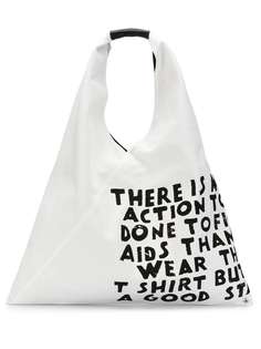 Mm6 Maison Margiela сумка-тоут с принтом