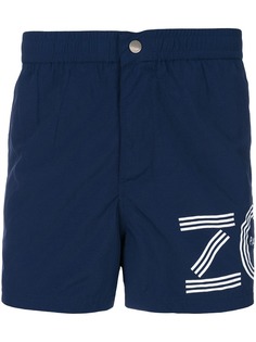 Kenzo logo print swim shorts