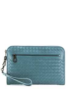 Bottega Veneta плетеный клатч